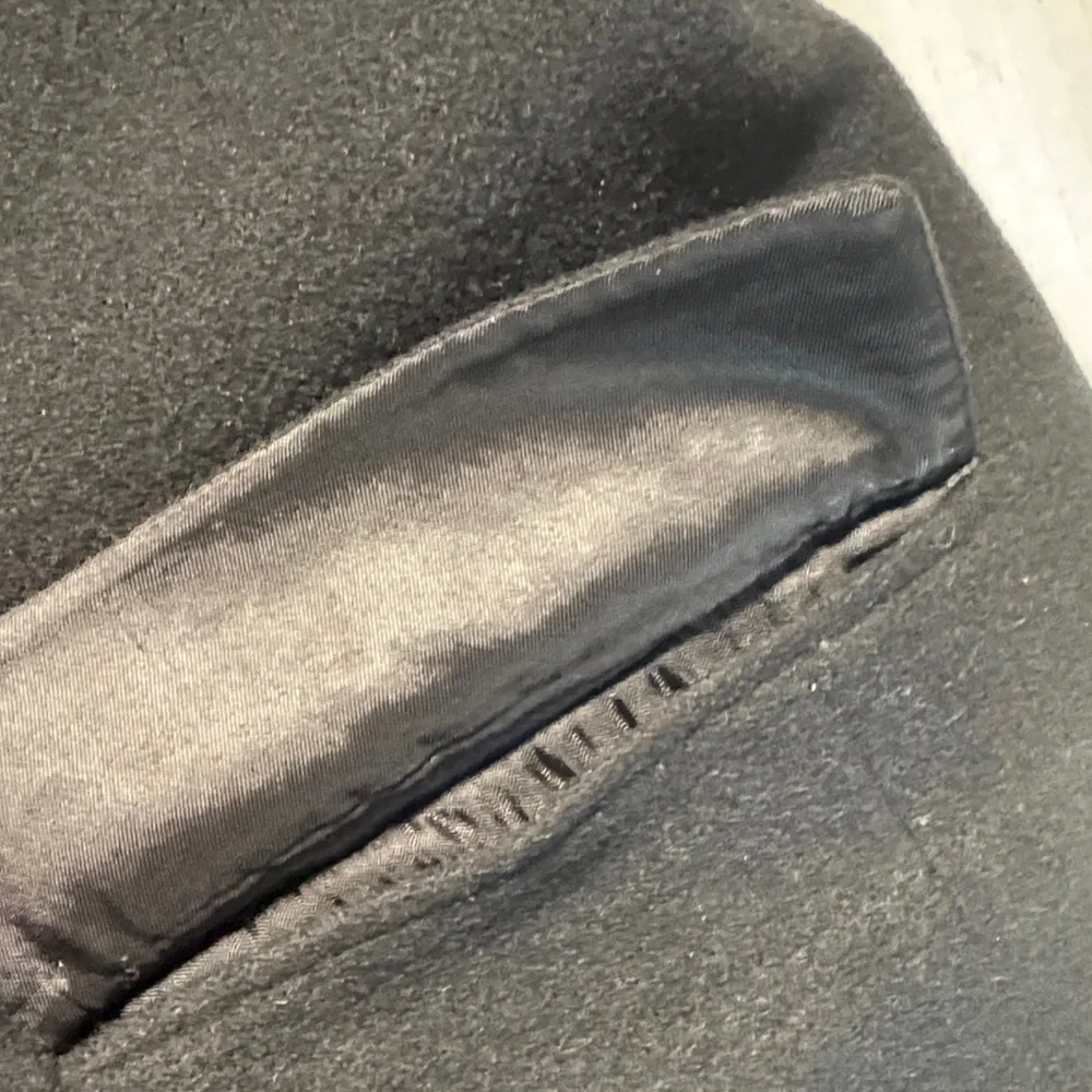 BROOKS BROTHERS Men's Vintage 100% Camel Hair Black Blazer Jacket Size‎ 44 Long